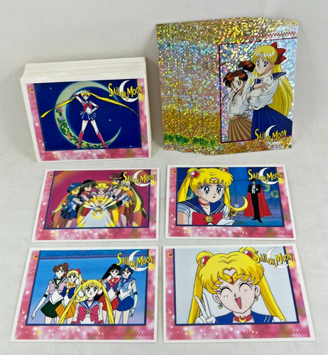 SAILOR MOON TRADING STICKERS SERIES 2 Artbox 1999 Complete Set of 72 w 12 PRISMS - Picture 1 of 5