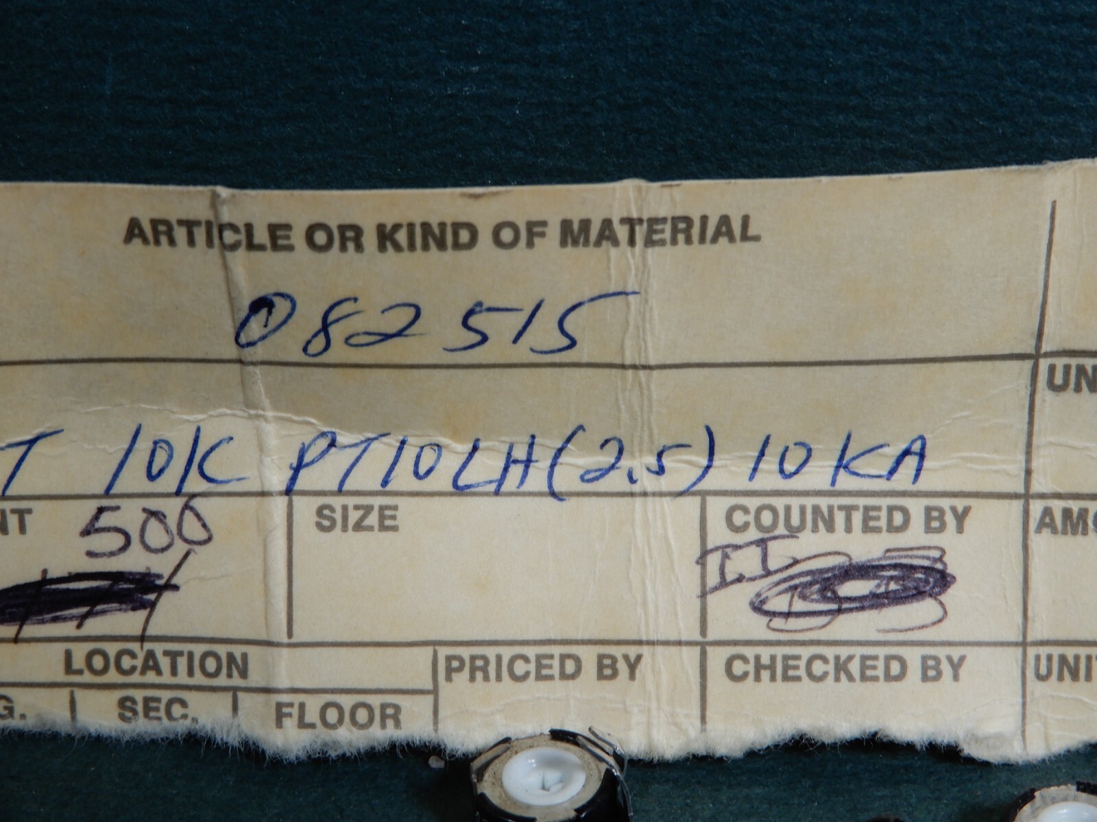 Piher 10KΩ PBC Right Angle Mount Trimpots Quantity 50 NOS