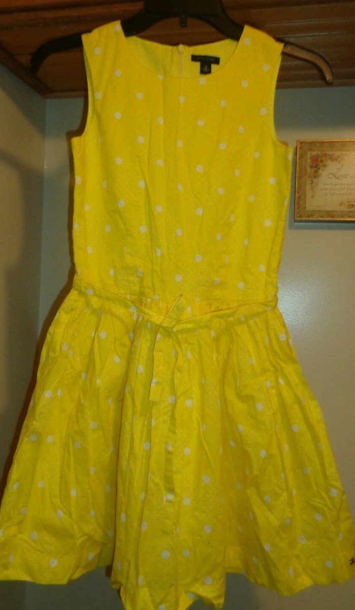 Tommy hilfiger yellow outlet dress