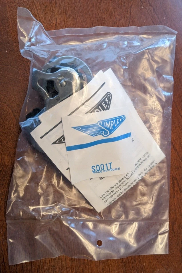 NUOVISSIMO DERAGLIATORE POSTERIORE NOS SIMPLEX PRESTIGE S001 6 7 VELOCITÀ BICICLETTA - Immagine 2 di 4