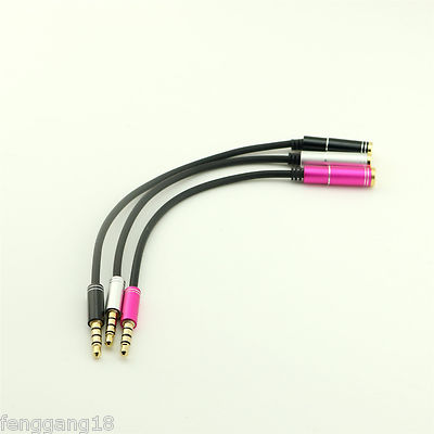 3.5mm Android iPhone Earphone Mutual Converter Adapter CTIA OMTP