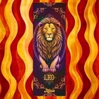 LEO Zodiac Yoga Mat with Strap PERSONALIZED Gift Meditation Decor Astrology Gift
