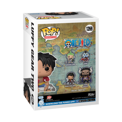 ONE PIECE Figurine POP! Animation Luffy Gear Five Chase Funko