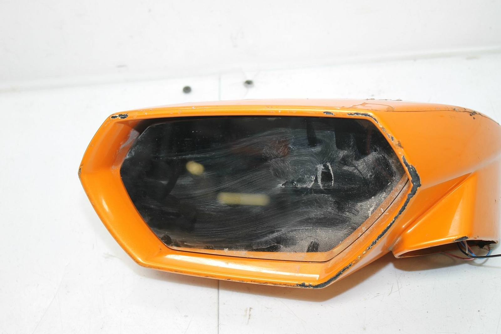 14-21 2019 LAMBORGHINI HURACAN LH DRIVERS ORANGE 905385/2 SIDE MIRROR 16 17
