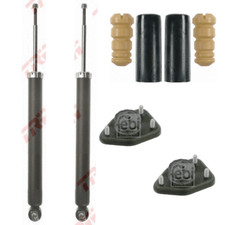 2x Stossdämpfer TRW hinten + Domlager + Schutzsatz BMW X3 E83 1,8 2,0 2,5 3 3,5