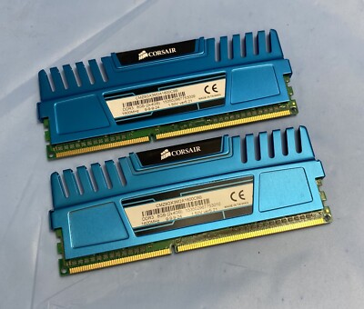 8GB Kit (2 x 4GB) Corsair CMZ8GX3M2A1600C9B PC3-12800U DDR3 Computer Arbeitsspeicher RAM