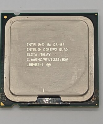 Intel Core 2 Quad Q8400 SLGT6 2.66GHz Core 2 Qua LGA 775 Desktop CPU Processor
