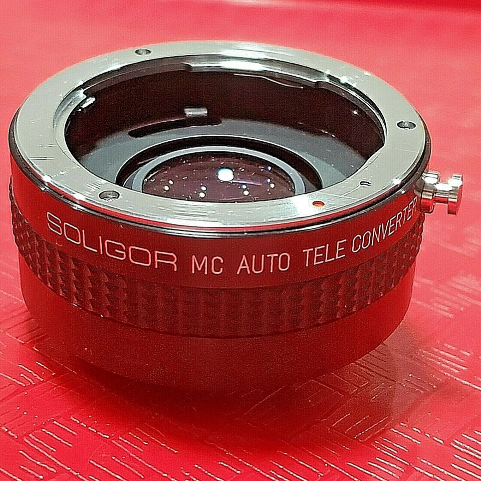 Soligor MC (Multicoated) Auto Tele Converter 2x Lens to fit Contax Made in Japan - Image 4 of 4