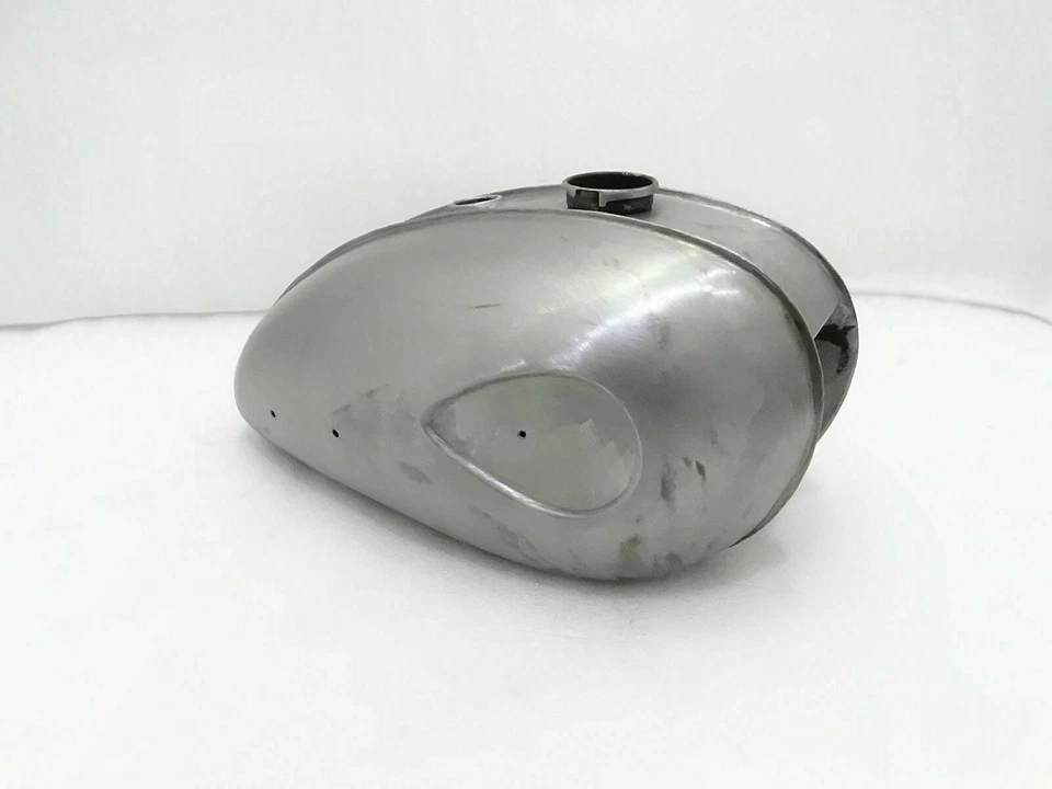 BSA C15 250CC SINGLE CYLENDER 1958-1967 TANQUE GASOLINA COMBUSTIBLE ACERO CRUDO Foto 3 de 4