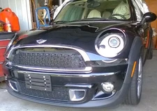 License Plate Tag Holder Mounting Relocator Adapter Bumper Kit Bracket for MINI