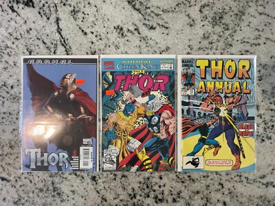 3 Thor Marvel Comic Books Annual #12 17 1 NM Hulk Avengers Loki Iron Man 29 J840