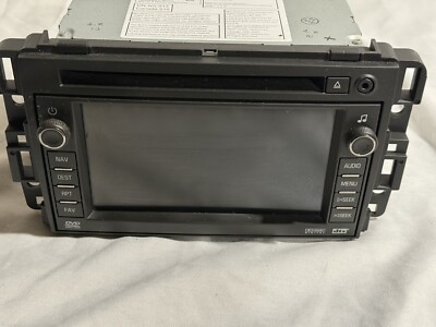 07 08 Chevy  Radio Stereo Navigation CD Player Receiver Display 15940102 RL