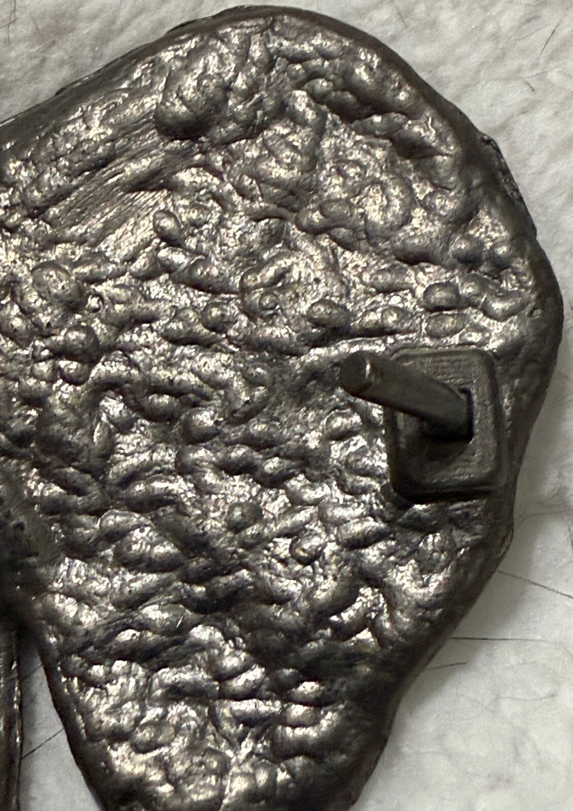 REDUCED Mammoth Solid Bronze or Brass Elephant He… - image 15