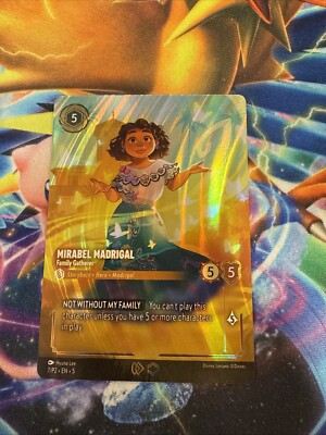 mirabel madrigal lorcana card Mirabel Madrigal - Family Gatherer (Enchanted) Chapter 5 main image 1