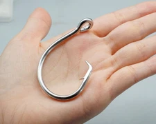 39960 Tuna Circle Fishing Hook Stainless Steel Live Bait Saltwater Hook 6/0-28/0
