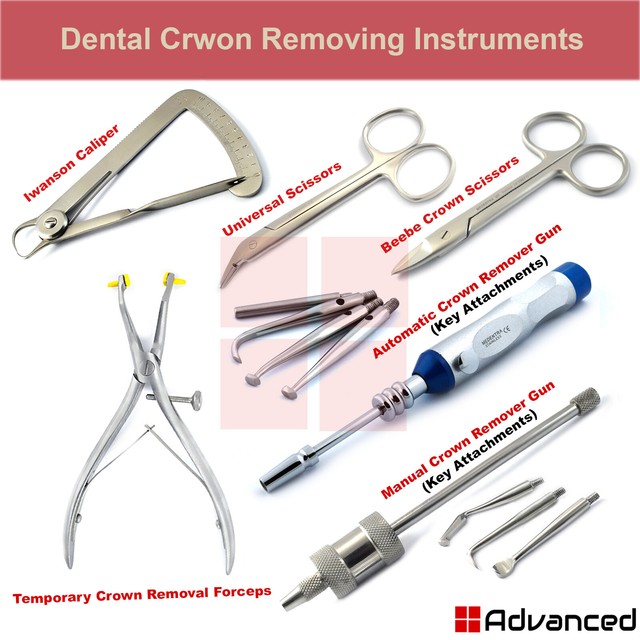 Dental Crown Removing Instruments Automatic Crown Removal Gun Manual
