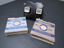 Vintage Sawyer's View-Master Viewer 1940  s USA 30 Reels Bakelite
