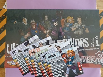 Zombicide ULTIMATE SURVIVORS #1  NEU OVP - inkl. 2nd Upgrade Pack