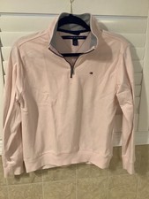 Girls Tommy Hilfiger Half Zip Sweatshirt szS 8-10 