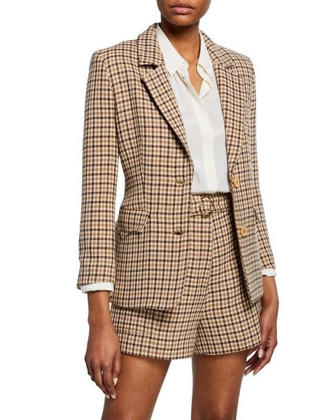 Women Nanushka Suit Beige Wool 34 / XS / 42
