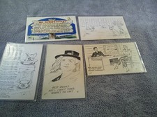 Vintage 1940's Comic Postcards Lot of 5 Item 19