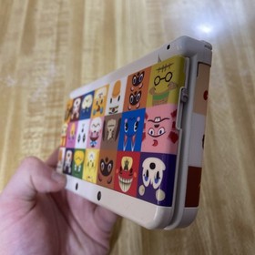 NICE New Nintendo 3DS Console White with Kisekae Plate Animal Crossing Tested
