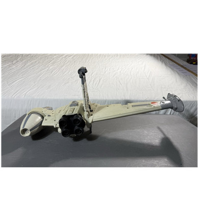 Vintage Kenner Star Wars B Wing Fighter Vehicle ROTJ 1984 Incomplete