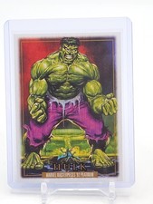 HULK 2024 SKYBOX MARVEL MASTERPIECES '92 PLATINUM WOOD #32 Q5859