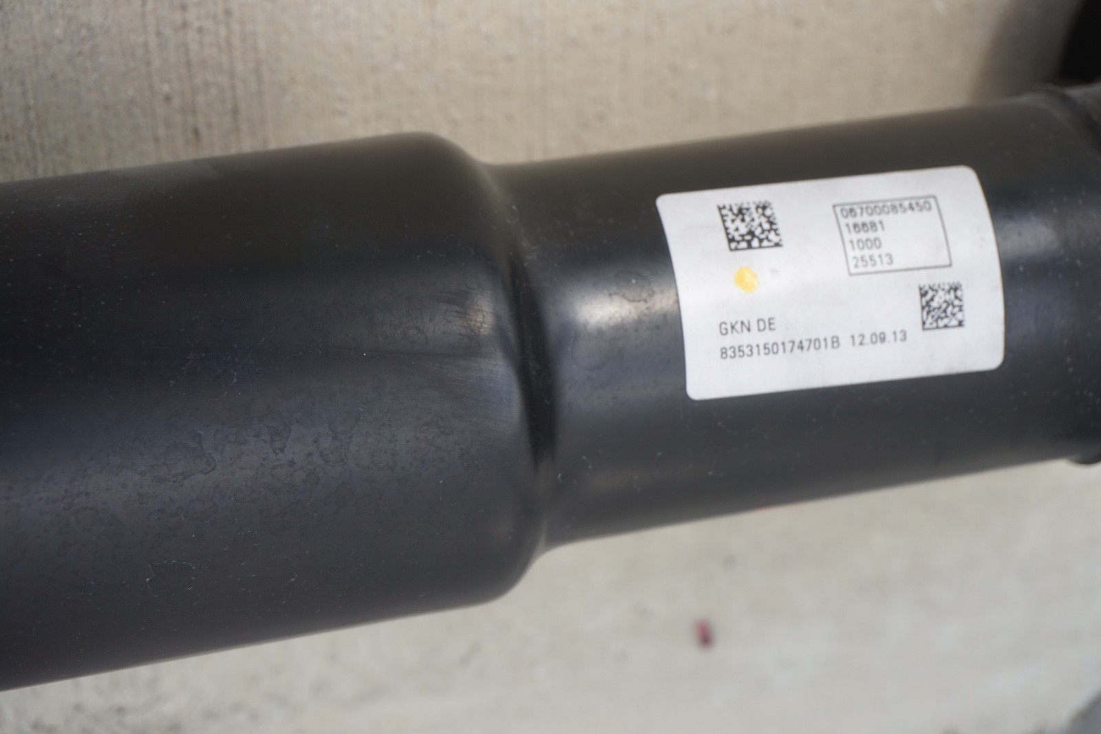 2014 - 2020 MASERATI GHIBLI REAR DRIVE SHAFT DRIVESHAFT PROPELLER OEM