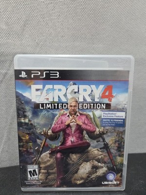 Far Cry 4 -- Limited Edition (Sony PlayStation 3, 2014) No Inserts - Tested