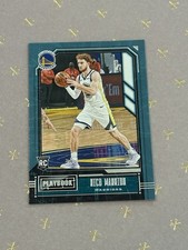 2020-21 Panini Chronicles Nico Mannion Rookie Playbook #193 Warriors RC (A)