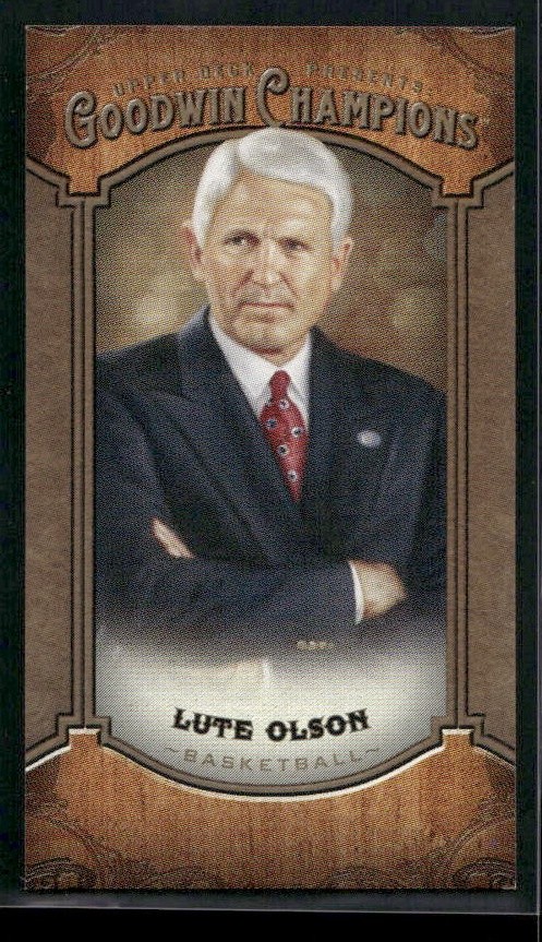 2014 Upper Deck Goodwin Champions Mini #21 Lute Olson