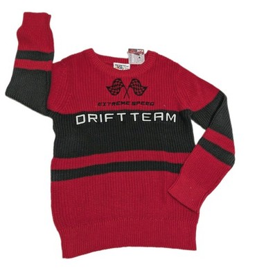 Sweater Pullover Größe 110 Red Black Kids Wear Gr. 110 Top Zustand Neu Etikett