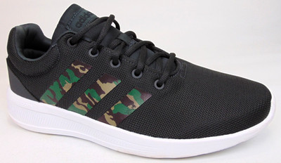 adidas Lite Racer CLN 2.0 Low Top Comfort Sneakers Men's Size 10.5 M, Charcoal