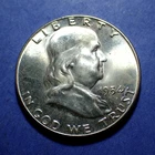 1954 Franklin Half  Ch. BU