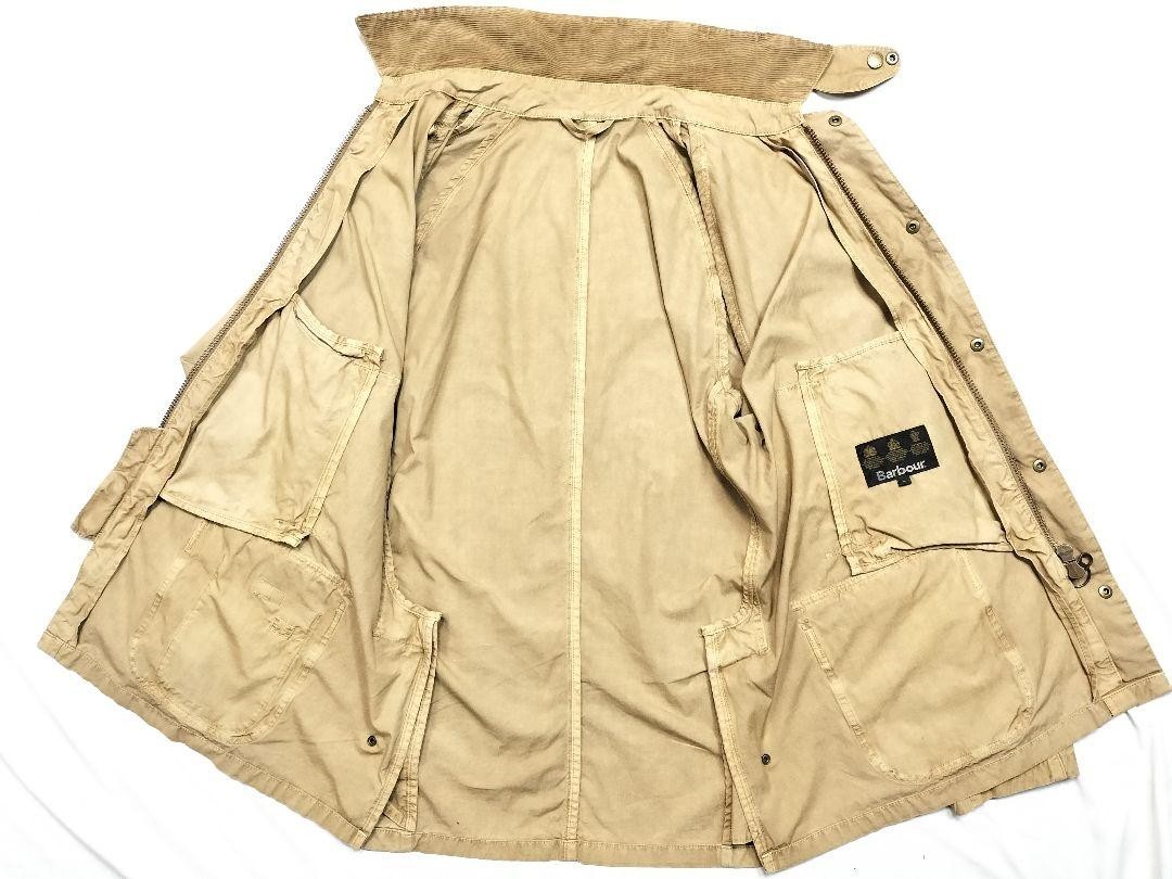 Barbour Rambler Jacket Blouson Coat Men Size L Beige Cotton 2000s image 7