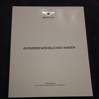 Pure Bentley Magazin Edition 6 Continental GT Speed Flying Spur Bentayga neu