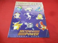 Nintendo Power Supplies Summer 2000 Catalog ONLY Pokemon Cover