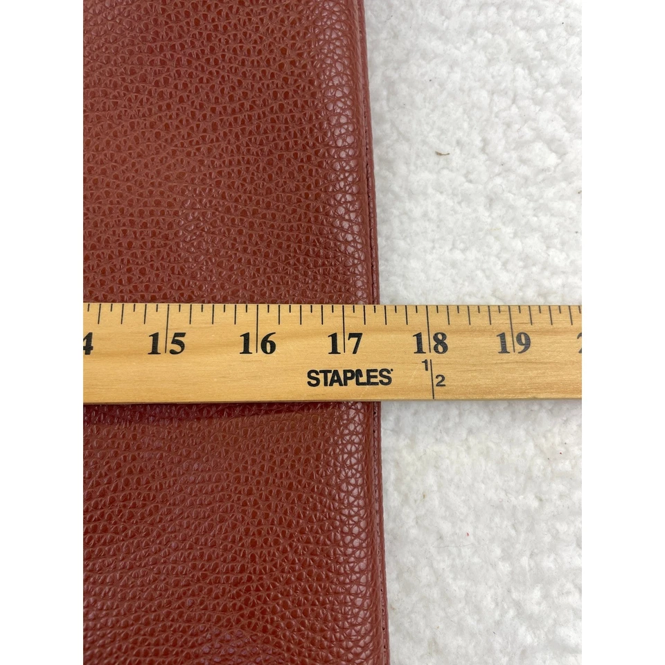 Vince Camuto Tote Bag Women’s Brown Faux Leather Shoulder Purse Casual - Image 2 of 4