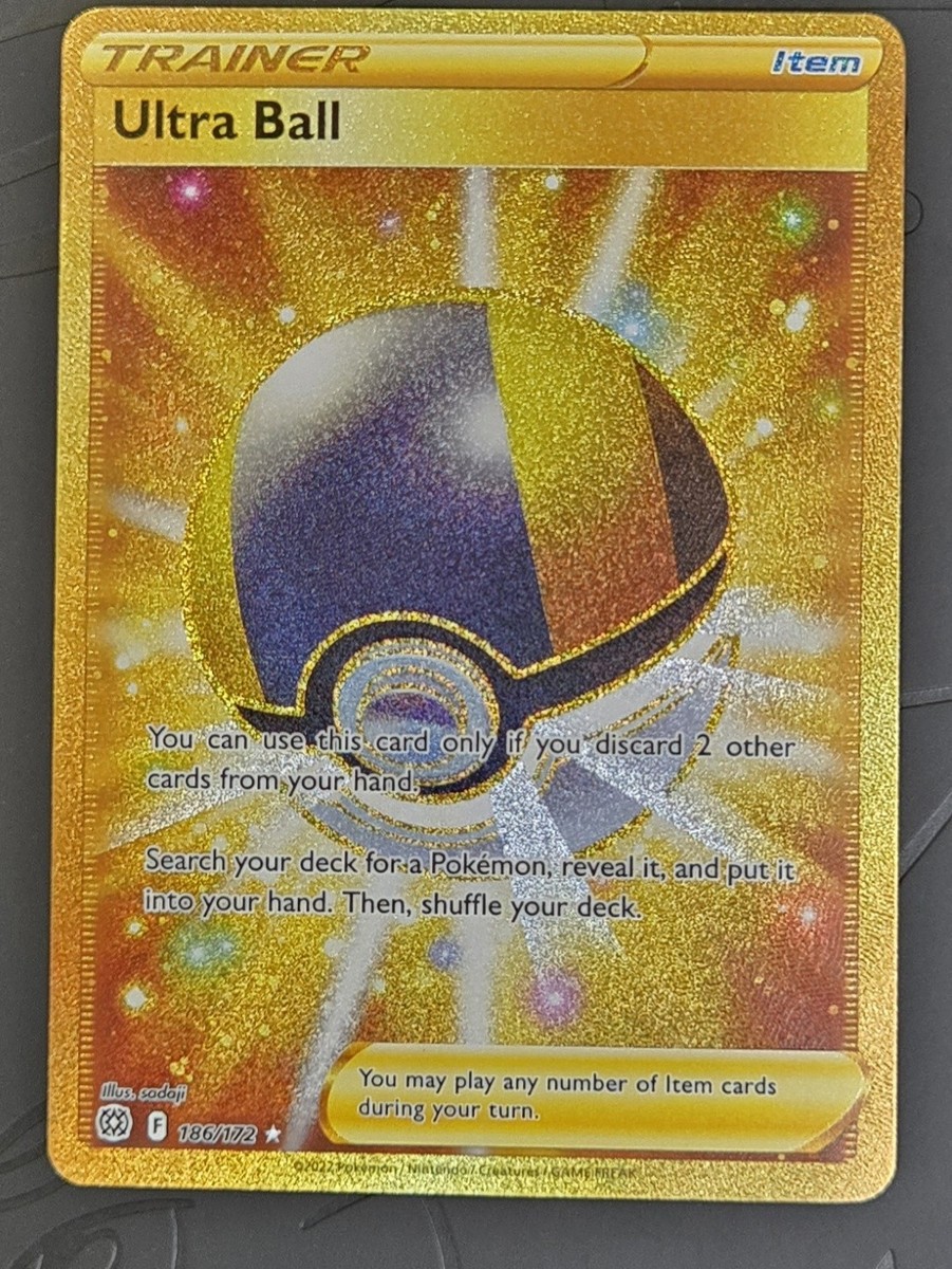 Pokémon Ultra Ball 186/172 Swsh09 Brilliant Stars Full Art | eBay