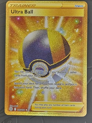 pokemon ultra ball card Pokémon Ultra Ball 186/172 Swsh09 Brilliant Stars Full Art