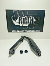 Soft Top Driver Left Door Frame Surround + Knob Screws 97-06 Jeep TJ Wrangler 5D