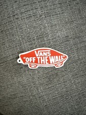 Vans Off The Wall Red Sticker Decal New