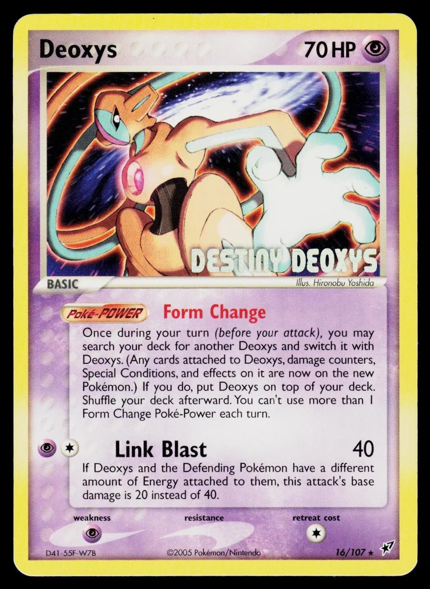 Deoxys Pokémon TCG Cards for sale