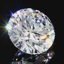 CERTIFIED 4.80 Ct Natural Diamond D Grade ROUND LOOSE VVS1/11mm