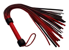 Strict Leather Leather and Suede Heavy Tail Flogger
