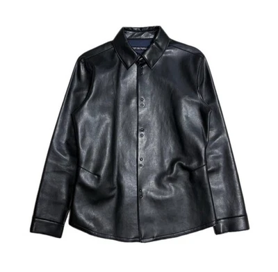 emporio leather jacket products for sale | eBay