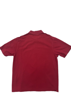 Lacoste Mens Polo Shirt Red Size 5 Classic Fit Sport