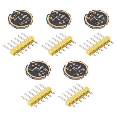5 Stück Inmp441 Omnidirektionales Mikrofonmodul Mems Hochpräzise I2S-Schnit2424