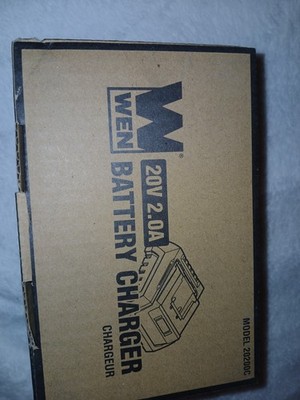WEN 20200C 20V Max 2-Amp Lithium-Ion Battery Charger